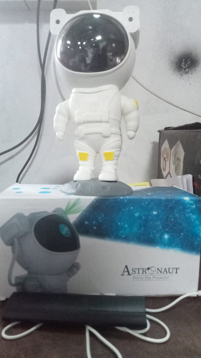 Robot Sky Space Stars Light Astronaut Galaxy Projector, Night lamp, Bedroom, Kids, Projector, Remote Control